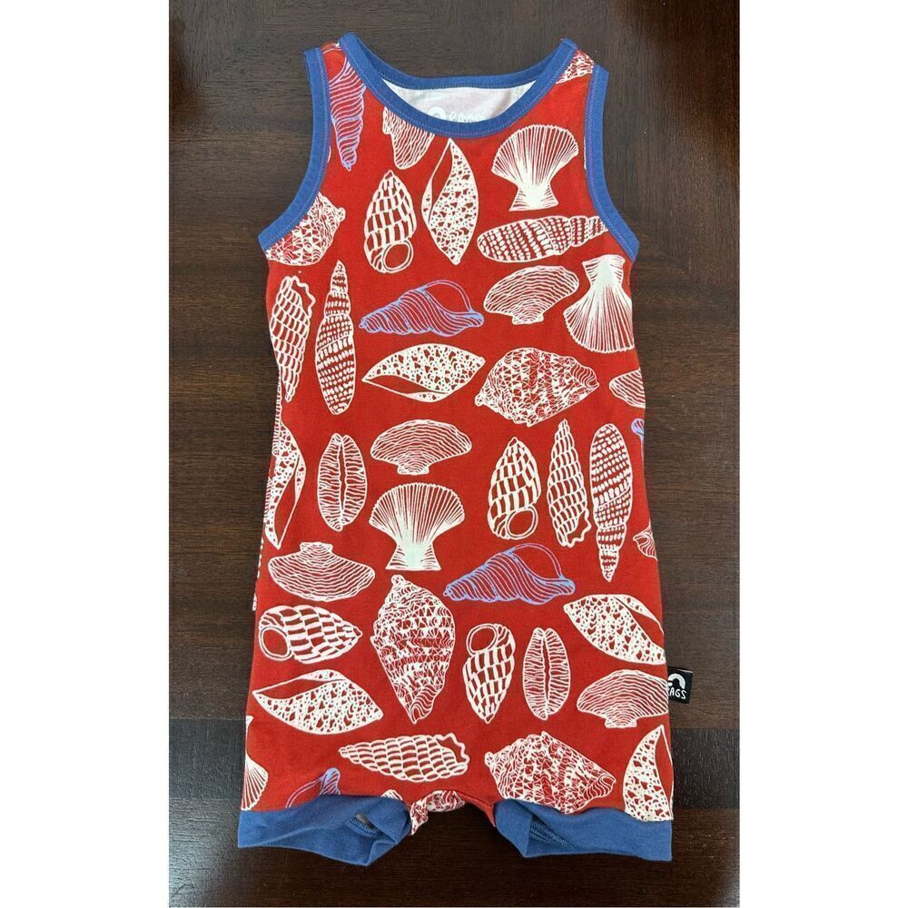 NWT Rags Red White & Blue Tank Playsuit